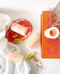 Vaso de chupito con logotipo personalizado hecho a mano con sal de roca de cristal para Tequila mexicano o tragos de sal del Himalaya - Product Image 5