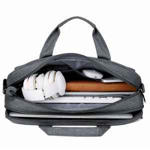 Durable Lightweight Crossbody Oxford <b>Case</b> for Men Large Capacity Fashion Waterproof Shoulder Travel Work <b>Laptop</b> Bag. - Product Image 3