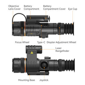 इरिवोटेक्स 640*512 35 मिमी इन्फ्रारेड थर्मल मोनोऑक्यूलर के साथ 1200 मीटर का अवरक्त थर्मल स्कोप - Product Image 6