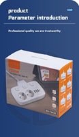 Multiprise EU Schuko à trous ronds avec interrupteurs individuels, prises USB PD Type-C, rallonge pour l'Espagne et l'Allemagne