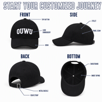 Casquette de baseball multicolore 6 panneaux en coton classique à visière incurvée, chapeau de soleil respirant avec logo personnalisé, casquette de papa, usine OEM de casquettes