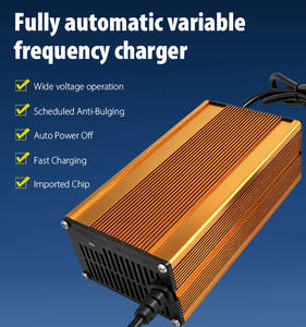 Chargeur de batterie LiFePO4 en alliage d'aluminium XIANGRUI 58,8 V 6 A AC/DC <span class=keywords><strong>avec</strong></span> éclairage LED pour vélos et trottinettes électriques - Product Image 2