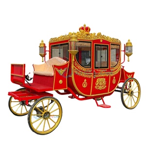 Chariots de mariage à chevaux électriques de style royal, nouveaux produits, prix d'usine, remorque de calèche à chevaux à vendre - Product Image 5