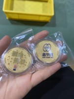 Jetons vierges en métal durable de 40 mm, gravés au laser et imprimés UV, pour la personnalisation de souvenirs, de décisions et de jetons de musée, et comme cadeaux de bienvenue