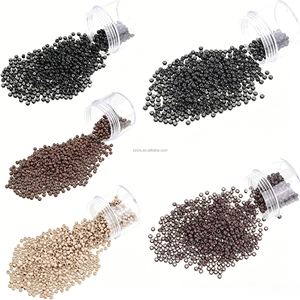 Perles de cheveux nano durables de qualité supérieure, micro-anneaux doublés de silicone, faciles à installer, perles Kerati pour le coiffage quotidien des cheveux - Product Image 6
