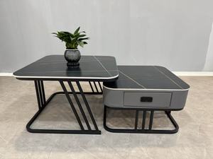 Tavolino da Caffè Moderno Stile Madre-Figlio Sovrapposto per Arredamento Casa, Fornitura Diretta dalla Fabbrica - Product Image 4