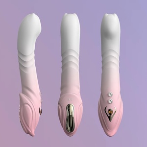 Female masturbation device, automatic retractable <b>vibrator</b> female adult sex toys toys - Product Image 5