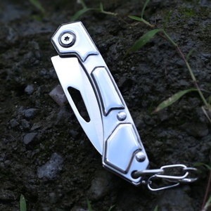 Cuchillo Plegable Multiusos de Acero Inoxidable con Hoja Fija, Garantía de 1 Año, Opción Personalizable OEM/ODM para Uso en Exteriores - Product Image 4