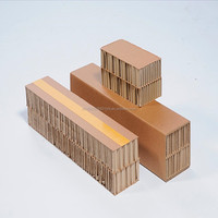 Composite Laminated Durable Paper Honeycomb Sandwich Panels Honeycomb Board Paperboard Pads D-board Cardboard Packaging Supplier
