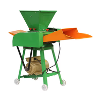 Hacheuse d'aliments pour animaux Weiyan WY-9ZT-0.4P, hacheuse de maïs, de foin et de paille, broyeur de maïs pour couper la paille, pour une utilisation à la ferme et à la maison