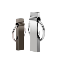 Soporte de anillo Metal USB Flash Drives memoria flash USB 4GB 8GB 16GB 32GB 64GB pendrive personalisables USB memory stick