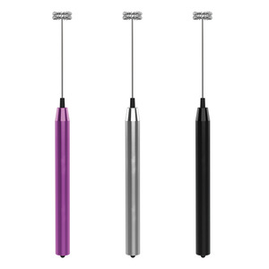 <span class=keywords><strong>Mousseur</strong></span> à café et à lait électrique automatique portatif mini transfrontalier à piles sèches avec fouet à œufs 5W Modèle NP26-1 - Product Image 5