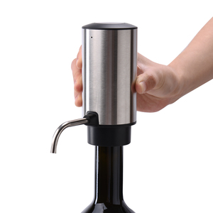 Stainless Steel Electric Decanter Water <strong>Pump</strong> Rechargeable Red <strong>Wine</strong> Aerator and Dispenser Multi-Function Decanter <strong>Pump</strong> - Product Image 1