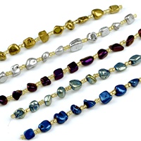 Perles en vrac de géodes druzy naturelles de forme irrégulière 6-10mm, électroplaquées colorées, pour la fabrication de bijoux bruts, certifiées Chine, prix d'usine, nouveauté