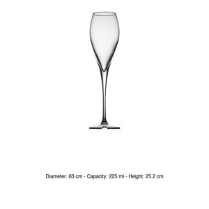 Copa para Flauta Montecarlo 22.5 cl Pasabahce H 25.2 cm Ø 6.5 cm - Product Image 3