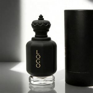 Parfum unisexe arabe en flacon doré, Oud de Dubaï, flacon de parfum en verre rouge à vaporiser pour femmes et hommes - Meilleures ventes - Product Image 1