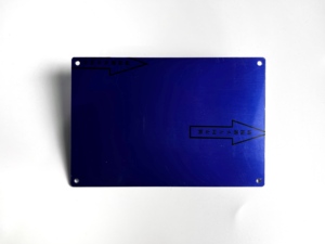 Bảng Tên Văn Phòng Giao Hàng Nhanh 7 Ngày Mẫu Hỗ Trợ Bảng Tên Logo Kim Loại Trống Thăng Hoa Nhôm - Product Image 4