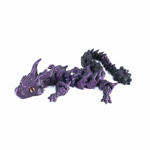 Gearticuleerd 3D-geprint babydraakje fidget toy met flexibele vleugels, mythisch wezen, PLA plastic model, groothandel cadeau-artikel - Product Image 5