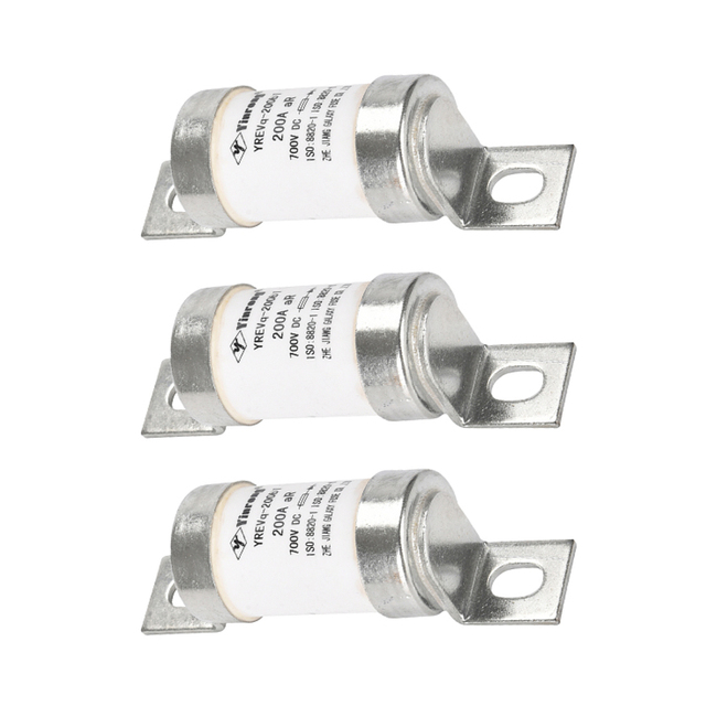 Yinrong 750V Dc Auto Fuse 125A 150A 200A Fast Automotive Fuse Good Quality Bolt Down Ev Fuse Link