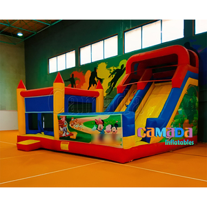 Tripcial Water Slide Bounce Combo Jumping Castle para niños Bouncy Jumping Castle para niños Unisex - Product Image 3