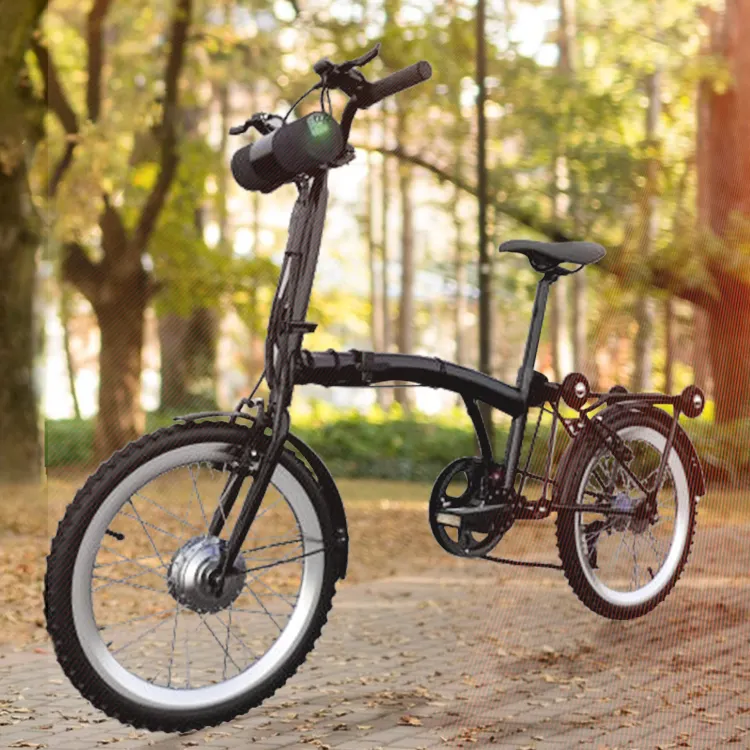 دراجة كهربائية قابلة للطي جديدة لعام 2024 دراجة بقدرة 250 وات و500 وات مع بطارية قابلة للإزالة دراجات كهربائية للبيع