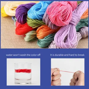 2025 NKF Kit de broderie au point de croix avec motif 'Une paire de canards Cole', cadeau personnalisé pour la décoration de chambre d'enfant, vente en gros - Product Image 3