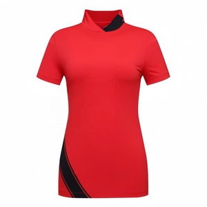 Nouveau séchage rapide Slim Fit <span class=keywords><strong>Golf</strong></span> vêtements dames <span class=keywords><strong>Polo</strong></span> t-shirts personnaliser col montant femmes <span class=keywords><strong>Golf</strong></span> hauts - Product Image 5