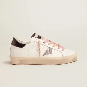 Vintage Embroidery Pattern PVC Court Sneakers Lace-up Closure Lightweight Breathable Pu Midsole Pu Outsole Faux <b>Fur</b> Lining - Product Image 4