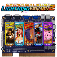 Placa de juego vertical Lightning Edition 2 Follow the Banana Nudge Skill HET PCB para máquinas recreativas de arcade