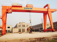 Grue portative 1t 2t 5t 10t avec palan électrique et boîte de vitesses, hauteur de levage 6m