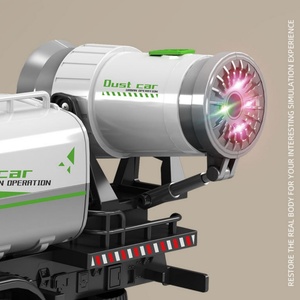 Shengxiong 640A Voiture RC de suppression de poussière en alliage avec pulvérisateur télécommandé 2.4G, modèle de simulation de protection de l'environnement - Product Image 5