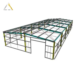 Ünlü prefabrik depo hızlı inşaat evleri tasarım uzay çelik yapı Metal depolama tutuyor