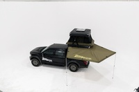 Tente de toit double couche pour camping et pêche en 4x4, ouverture rapide automatique quatre saisons pour voiture