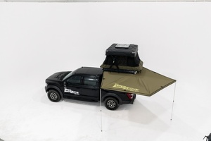 Tente de toit double couche pour <span class=keywords><strong>camping</strong></span> et pêche en 4x4, ouverture rapide automatique quatre saisons pour voiture - Product Image 5