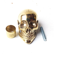 Mango de cabeza victoriana antigua en latón pulido para bastón y bastón estilo moderno y tradicional para eje de artesanía de metal - Product Image 6