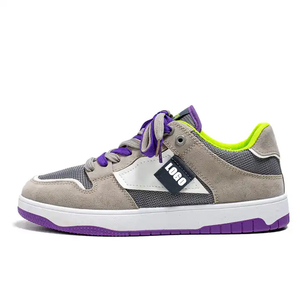 Nouvelles <span class=keywords><strong>chaussures</strong></span> décontractées pour homme Dunes 2023, basses, à lacets, en PU, semelle extérieure en caoutchouc, baskets pour femme, logo personnalisé - Product Image 2