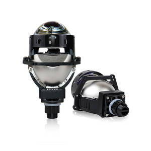 Faro Delantero con Lente de Proyector Bi-LED K115 de 55W, H4 H7 9005 9006, Luz Alta/Baja, 12V, 6000K, 10000 Lúmenes, Ajuste Universal para Automóvil - Product Image 5