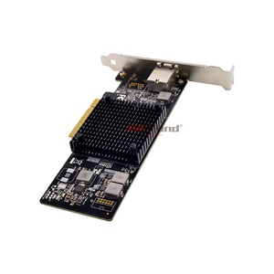Carte réseau NIC convergée X550 Single-RJ45 10G, adaptateur réseau 100GbE pour application serveur, PCIe X8, intégration IA - Product Image 4