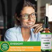 SPL OEM Bêta-carotène liquide, soutien immunitaire, vitamine A, gouttes pour les yeux, gouttes de bêta-carotène