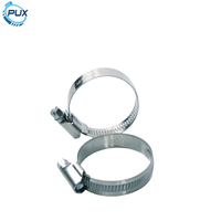 Pince de serrage à vis sans fin de Type allemand de haute qualité bande Non perforée pince en acier inoxydable réglable pince industrielle robuste