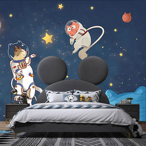 Papel pintado de película de superhéroe de dibujos animados, habitación de niños, dormitorio masculino, Mural de pared, papel tapiz - Product Image 2