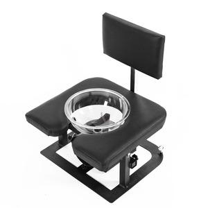 BANSEY Adjustable Toilet Bondage Chair with Neck Lock Sedia bondage Banco de sumision Kniebank Adult Bondage <b>Furniture</b> - Product Image 2