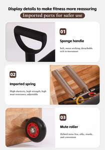 Junyirun chuyên nghiệp bền sồi Pilates wunda ghế Yoga đào tạo thiết bị tập thể dục máy - Product Image 6