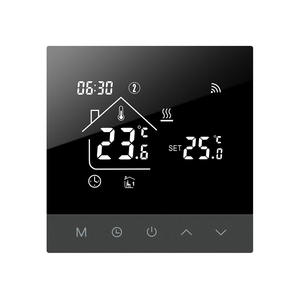 Beok TS4 16A Écran tactile électrique intelligent Tuya <span class=keywords><strong>Thermostat</strong></span> d'ambiance <span class=keywords><strong>connecté</strong></span> en WiFi pour les installations de <span class=keywords><strong>chauffage</strong></span> par le sol - Product Image 1