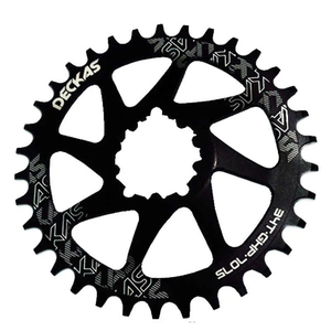 OEM/ODM DECKAS MTB 32/34/36/38T Platos redondos ovalados Bicicleta de montaña Rueda de <span class=keywords><strong>cadena</strong></span> de bicicleta de carretera Ajuste para <span class=keywords><strong>XX1</strong></span> XO1 X1 GX XO - Product Image 5