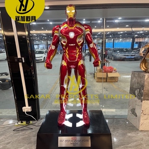 Figura DE ACCIÓN DE <span class=keywords><strong>Marvel</strong></span> Hulkbuster Armor Mk 44, estatua artesanal de resina, modelo coleccionable, escultura de Ironmans de fibra de vidrio - Product Image 1