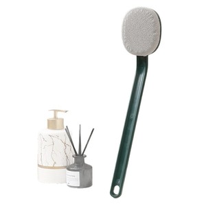Shower Brush With Extended Handle Oval Shape Plastic Material For <b>Back</b> <b>Scrubbing</b> Exfoliating Bath Use - Product Image 5