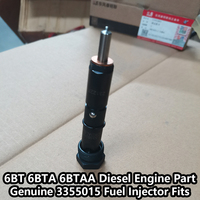 Inyector de Combustible Original 3355015 Compatible con Motores Diésel Cummins 6B 6BT 6BTA 6BTAA para Maquinaria de Construcción