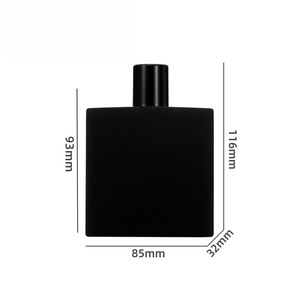 Chenlan của nhà sản xuất tốt nhất bán cao cấp hình chữ nhật 100ml nhung thủy tinh trong suốt chai nước hoa bơm Màn hình in ấn - Product Image 2