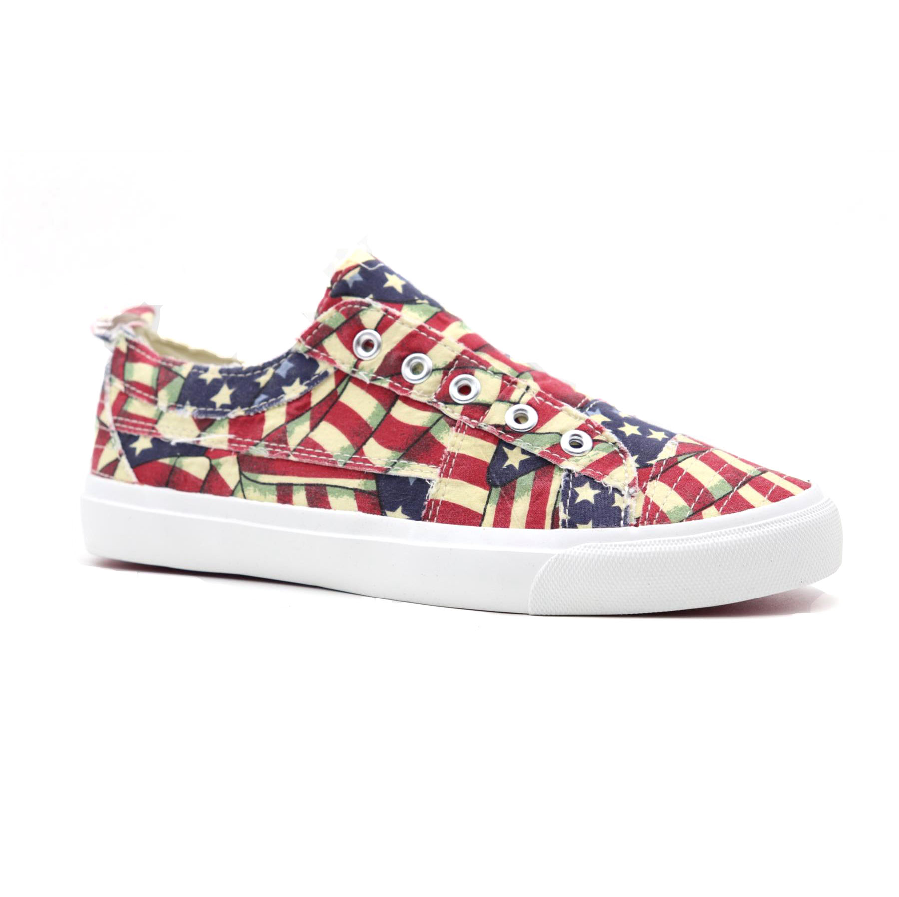 Washed canvas shoes custom walking style shoes for women new trendy canvas shoes slip on sneaker